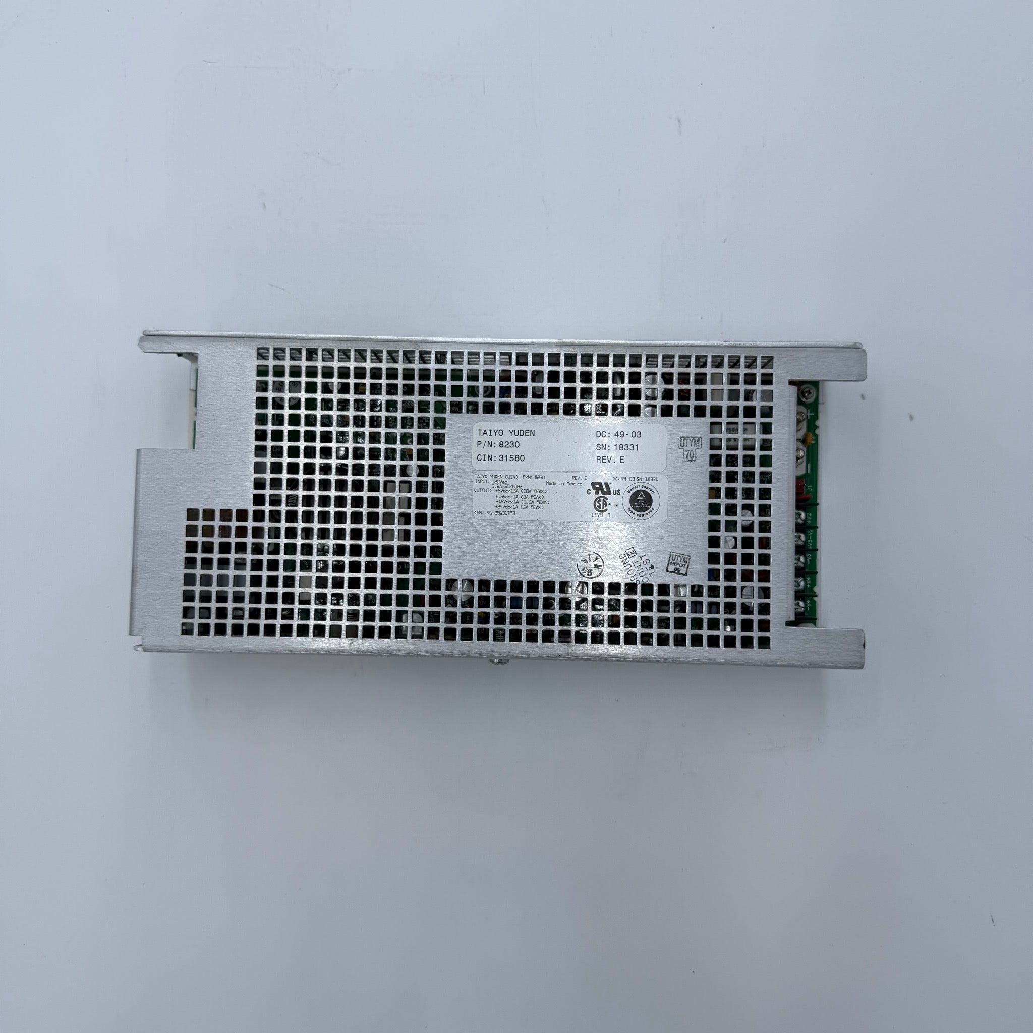 GE GE OBC-STC-TABLE EMC POWER SUPPLY, 46-296317P3