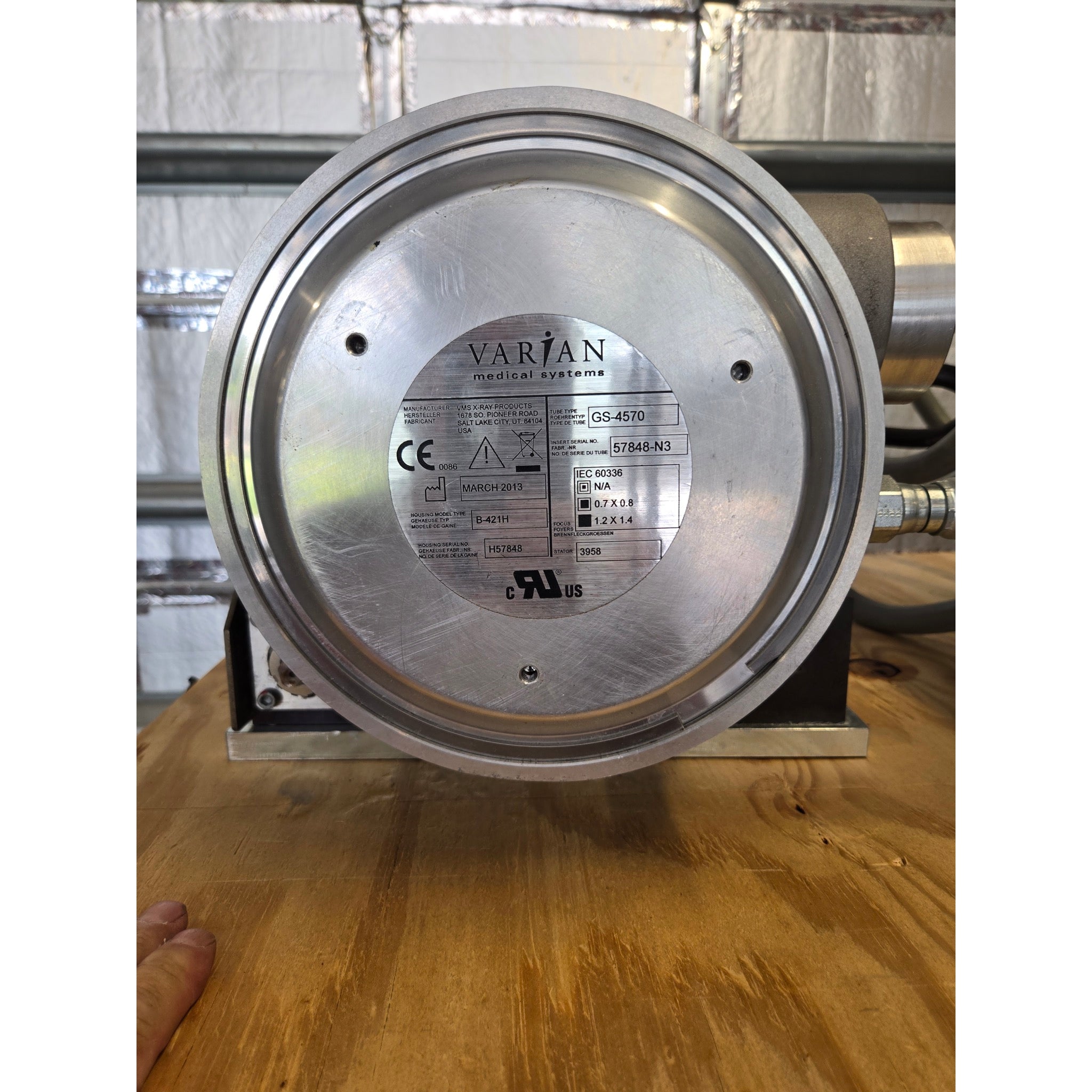 HITACHI HITACHI XRAY TUBE VARIAN DOM 2013 170K EXP, GS-4570, 4
A - pic-3